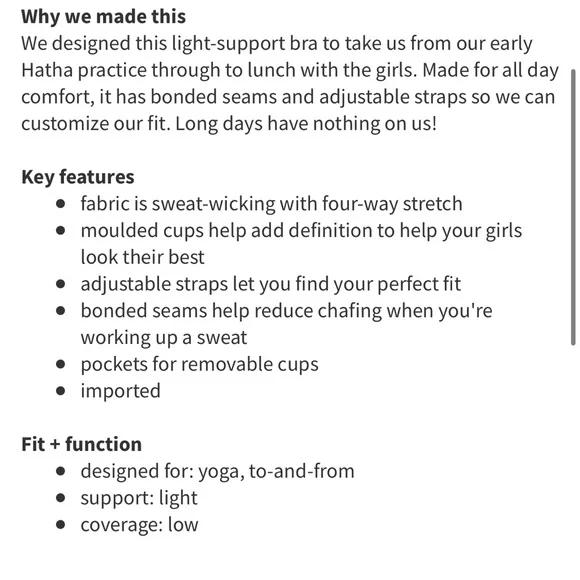 Lululemon Define Bra - Picture 4 of 7